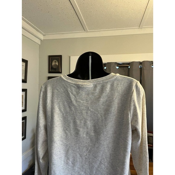 LOGO Lounge Lori Goldstein Women's Top Sz XS Green Watercolor Bedazzled Layered - Picture 2 of 10